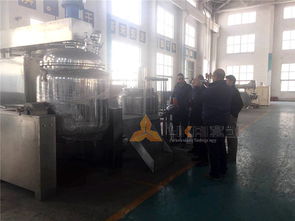 伊朗某制藥企業(yè)代表團(tuán)到廠考察藥膏生產(chǎn)設(shè)備